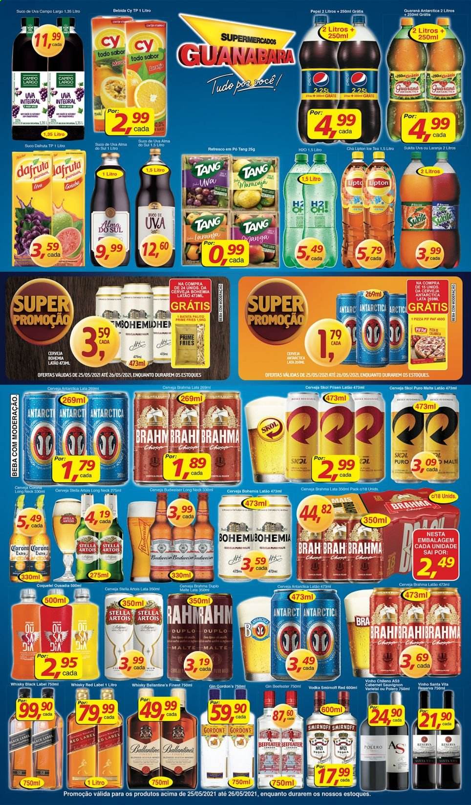 Folheto Supermercados Guanabara - 25/05/2021 - 26/05/2021. Página 9
