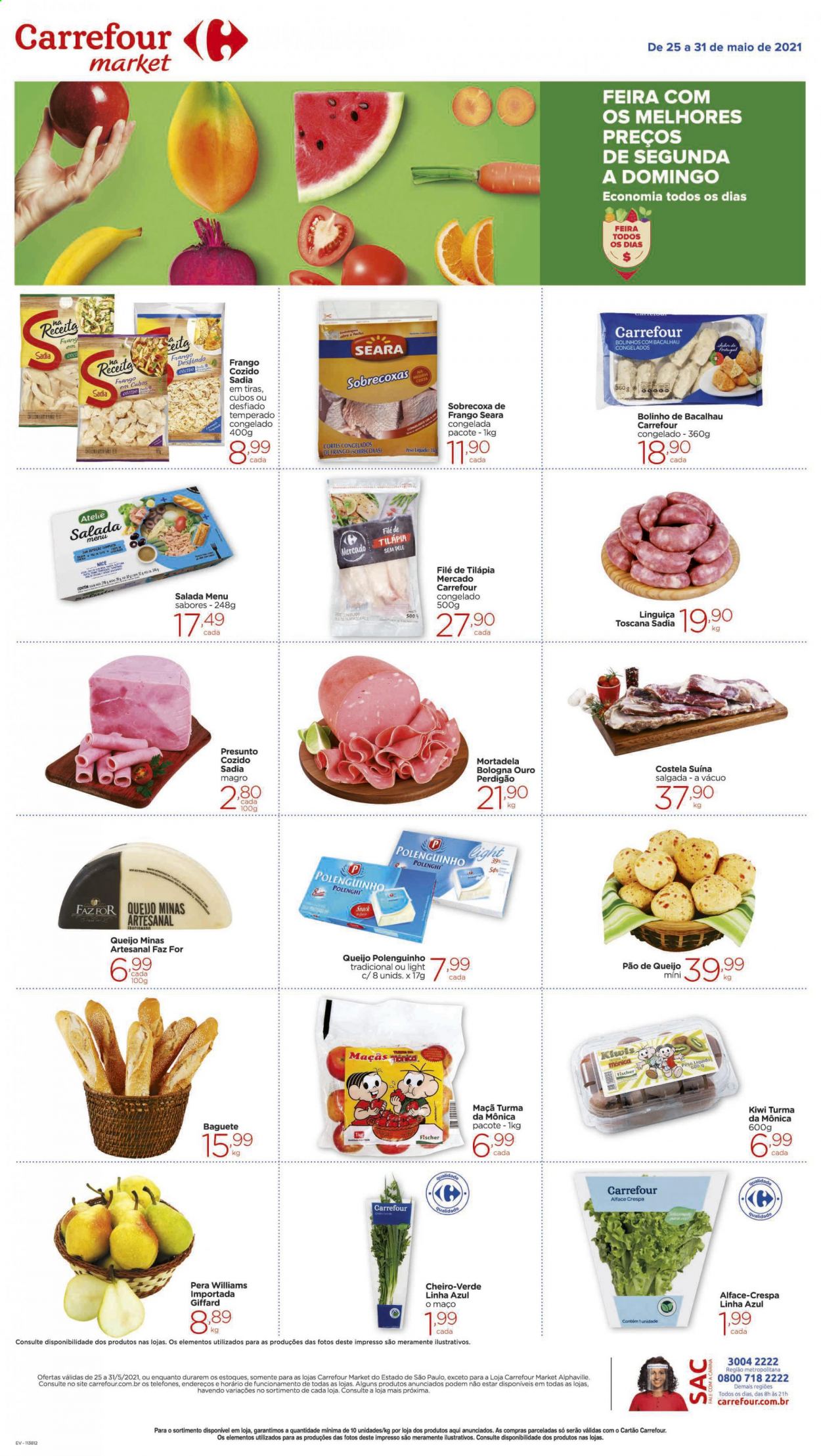Folheto Carrefour Market - 25/05/2021 - 31/05/2021. Página 1