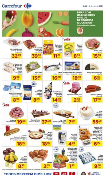Folheto Carrefour Hiper - 25.05.2021 - 31.05.2021.