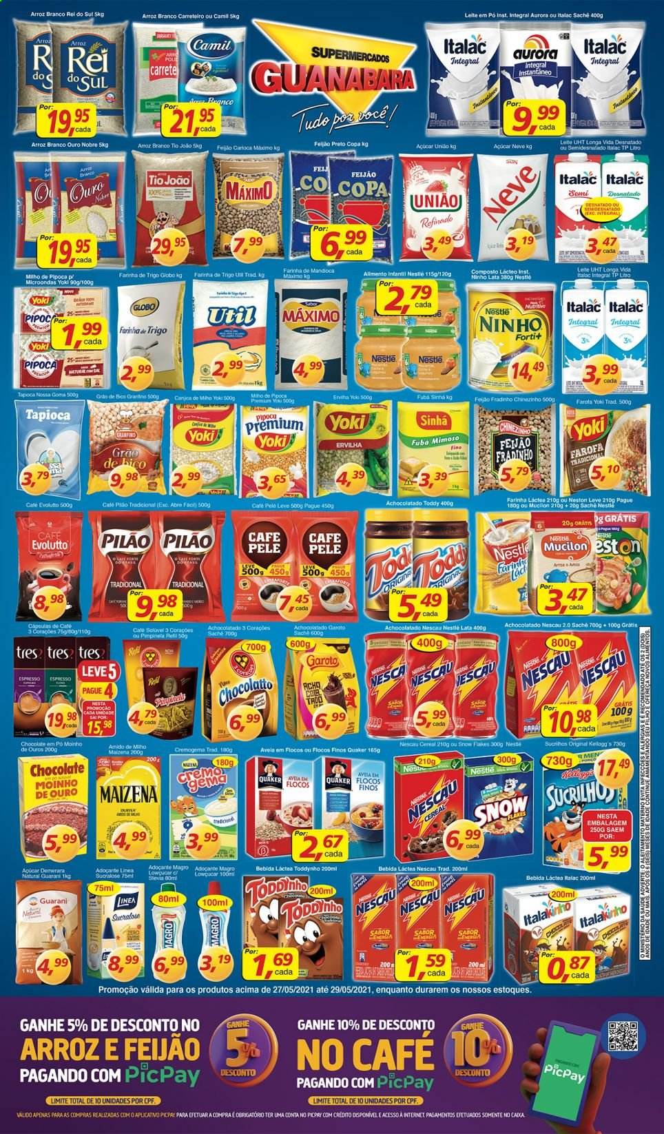 Folheto Supermercados Guanabara - 27/05/2021 - 29/05/2021. Página 6