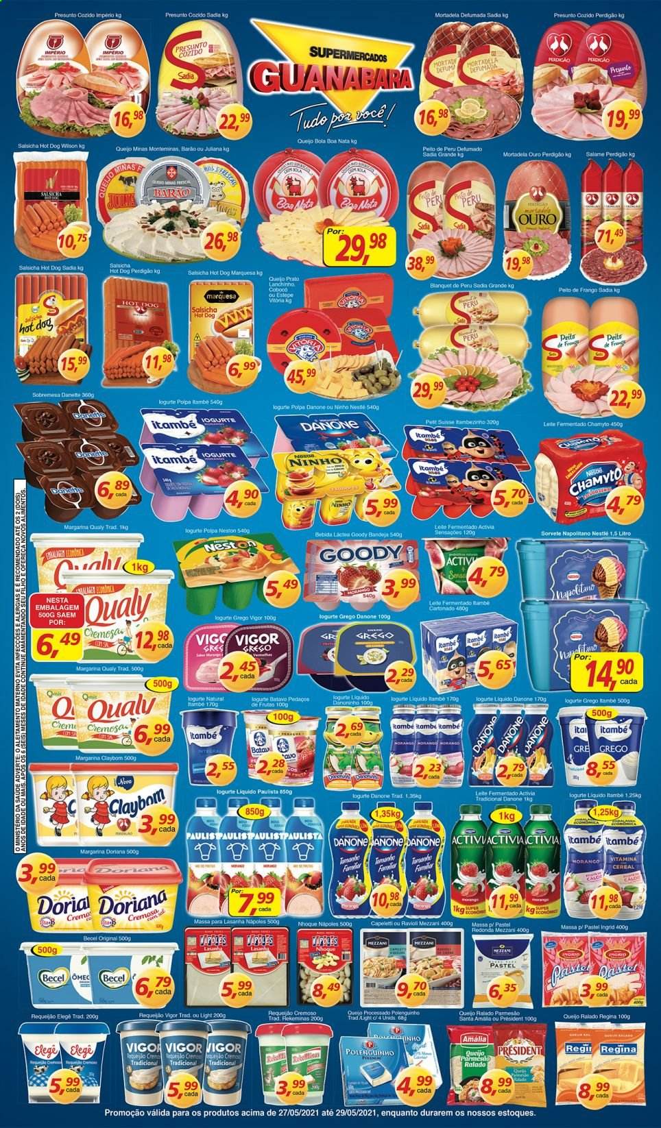 Folheto Supermercados Guanabara - 27/05/2021 - 29/05/2021. Página 10