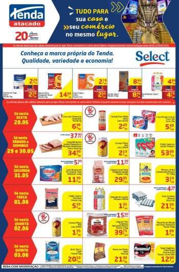 Folheto Tenda Atacado - 28.05.2021 - 03.06.2021.