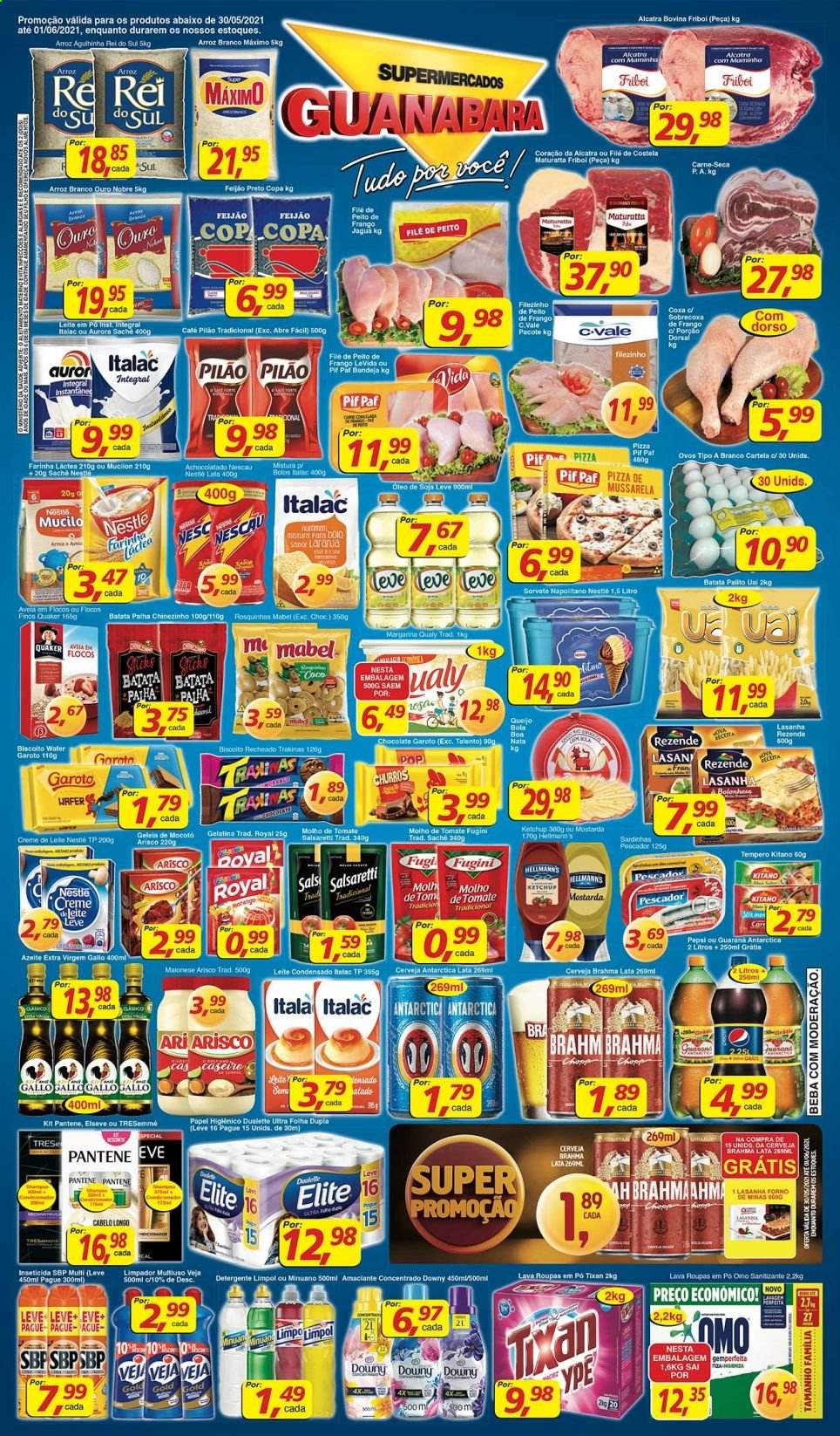 Folheto Supermercados Guanabara - 30/05/2021 - 01/06/2021. Página 5