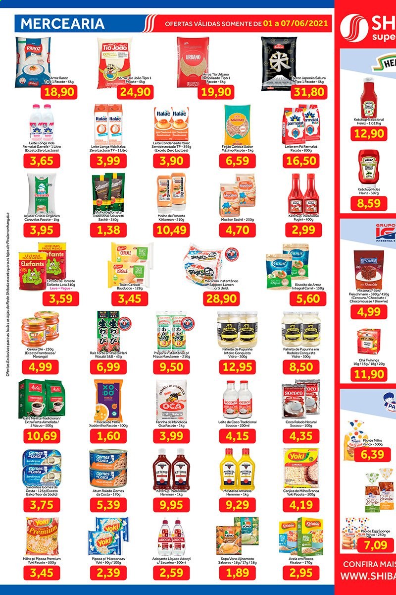 Folheto Shibata Supermercados - 01/06/2021 - 07/06/2021. Página 2