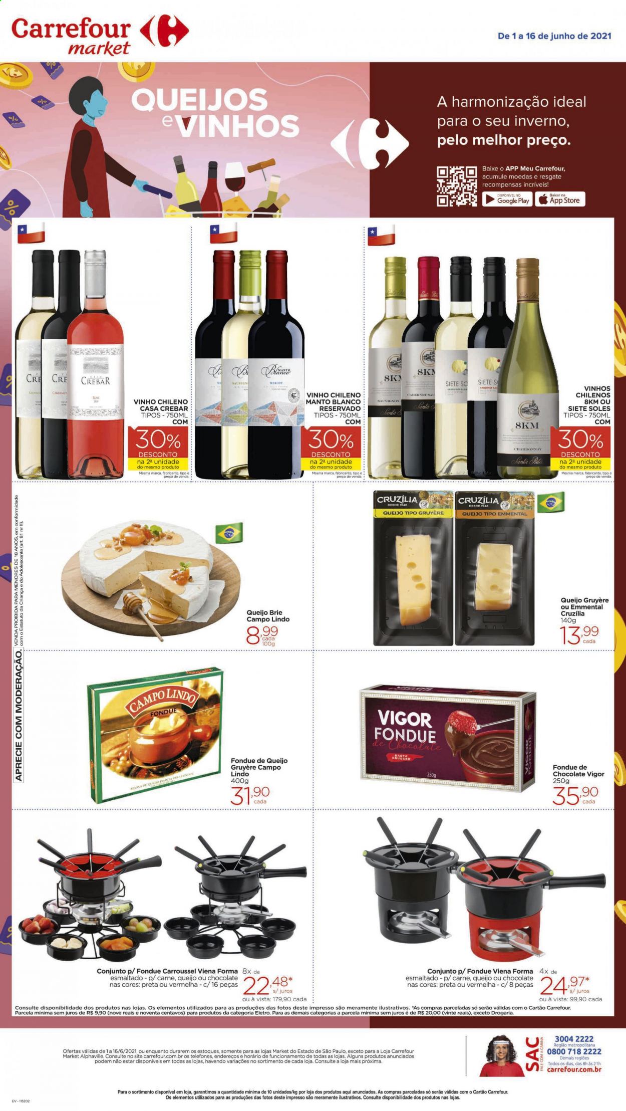 Folheto Carrefour Market - 01/06/2021 - 16/06/2021. Página 1