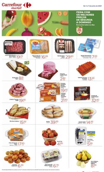 Folheto Carrefour Market - 01.06.2021 - 07.06.2021.