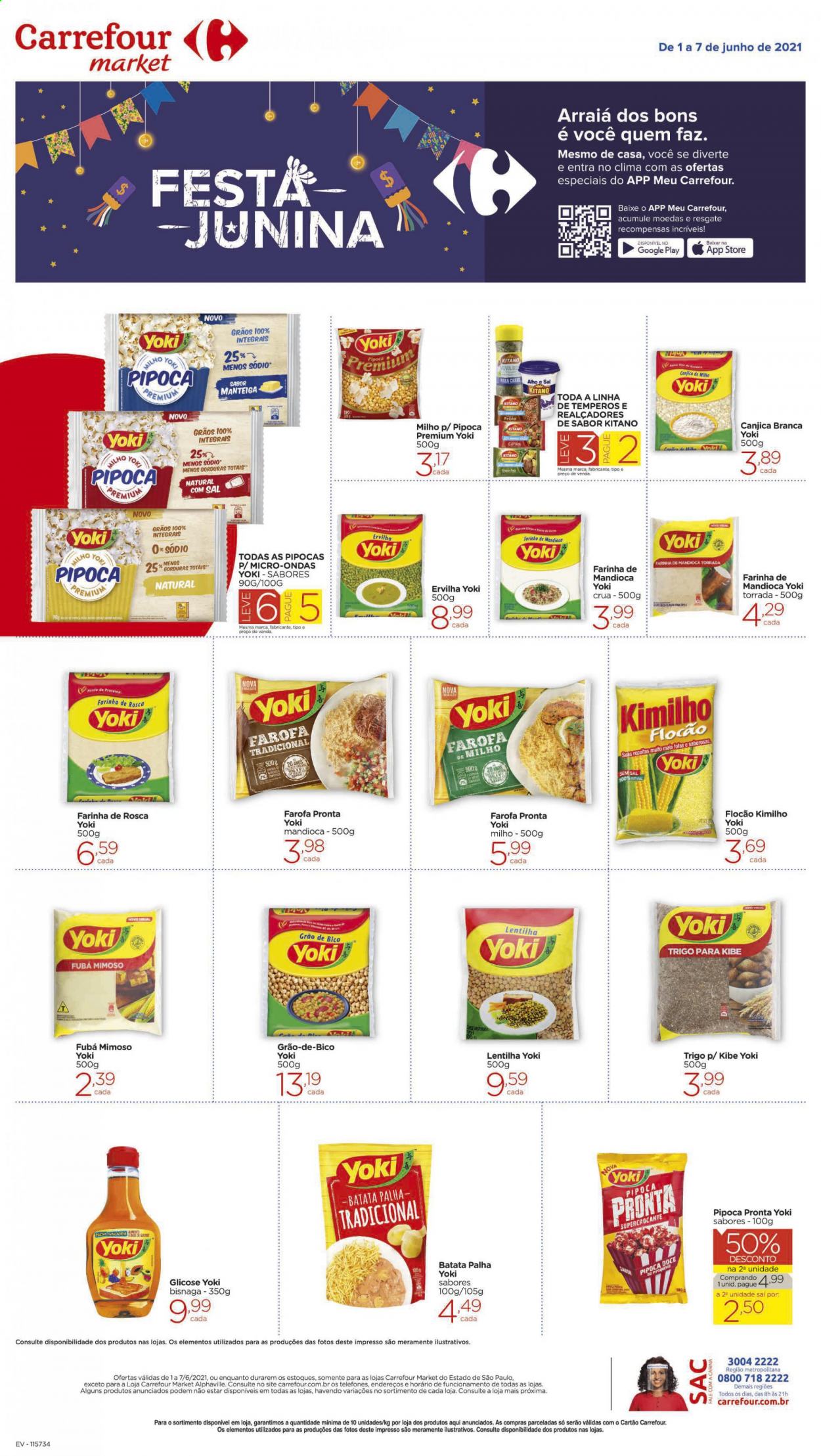 Folheto Carrefour Market - 01/06/2021 - 07/06/2021. Página 2