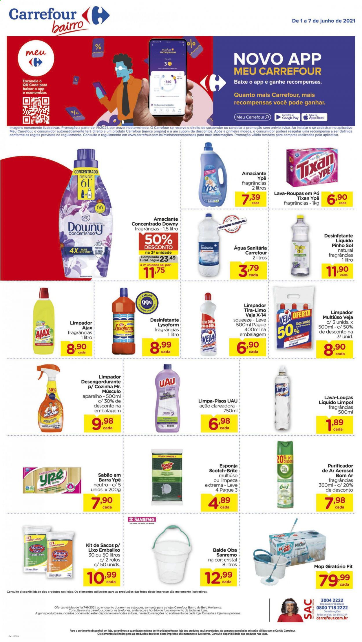 Folheto Carrefour Bairro - 01/06/2021 - 07/06/2021. Página 9
