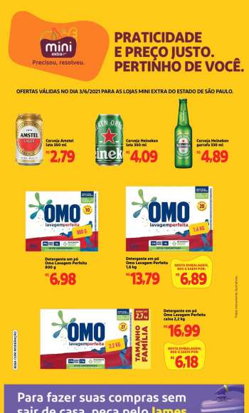 Folheto Mini Extra - 03.06.2021 - 03.06.2021.