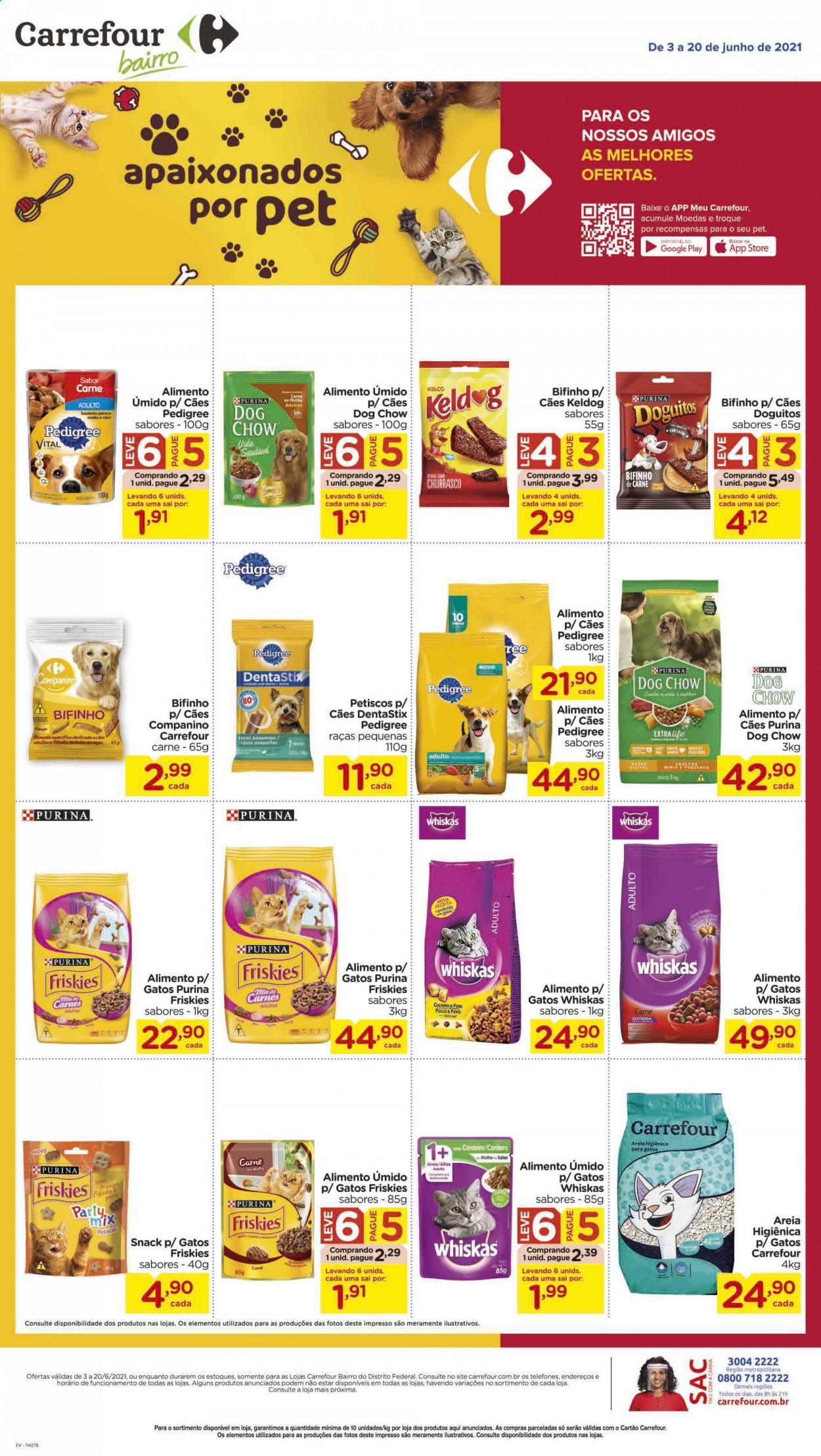 Folheto Carrefour Bairro - 03/06/2021 - 20/06/2021. Página 1