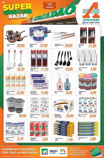 Folheto Atacadão - 03.06.2021 - 10.06.2021.