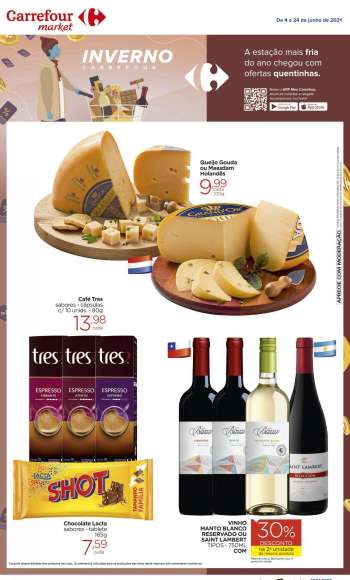 Folheto Carrefour Market - 04.06.2021 - 24.06.2021.