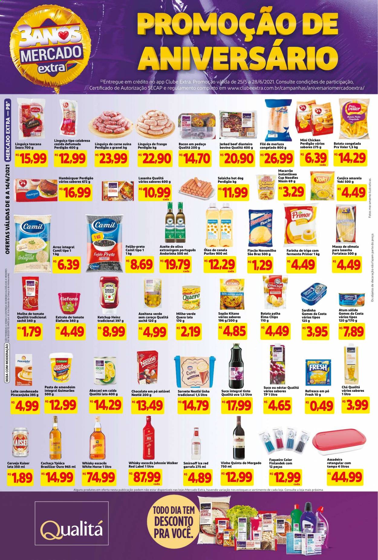 Folheto Mercado Extra - 08/06/2021 - 14/06/2021. Página 2
