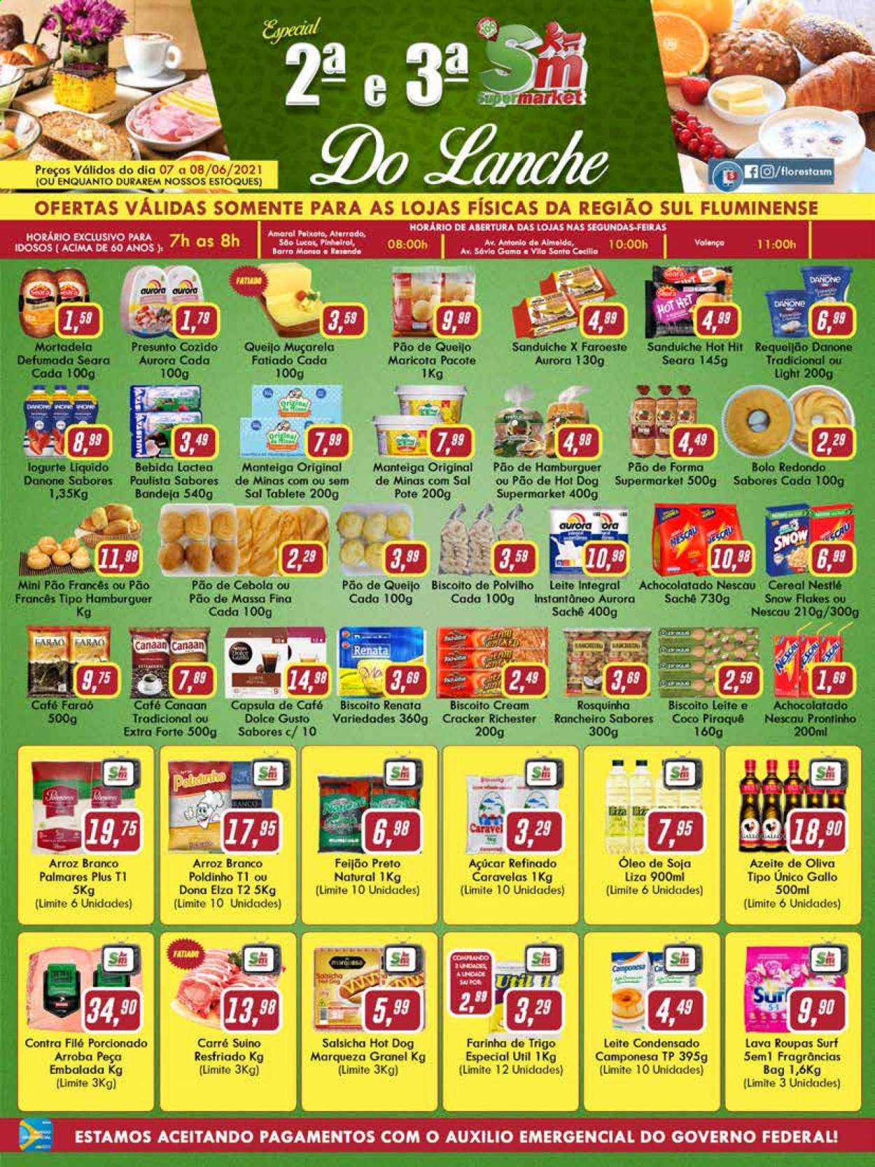 Folheto Rede Supermarket - 07/06/2021 - 08/06/2021. Página 1