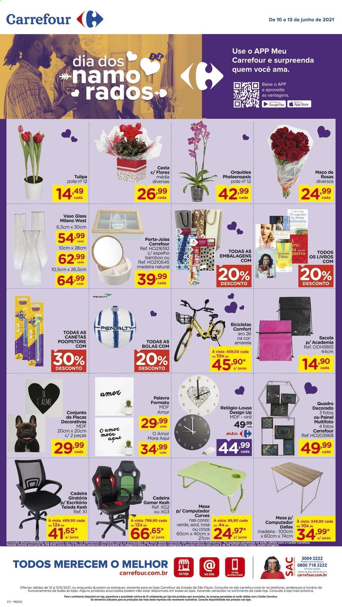 Folheto Carrefour Hiper - 10/06/2021 - 13/06/2021. Página 1