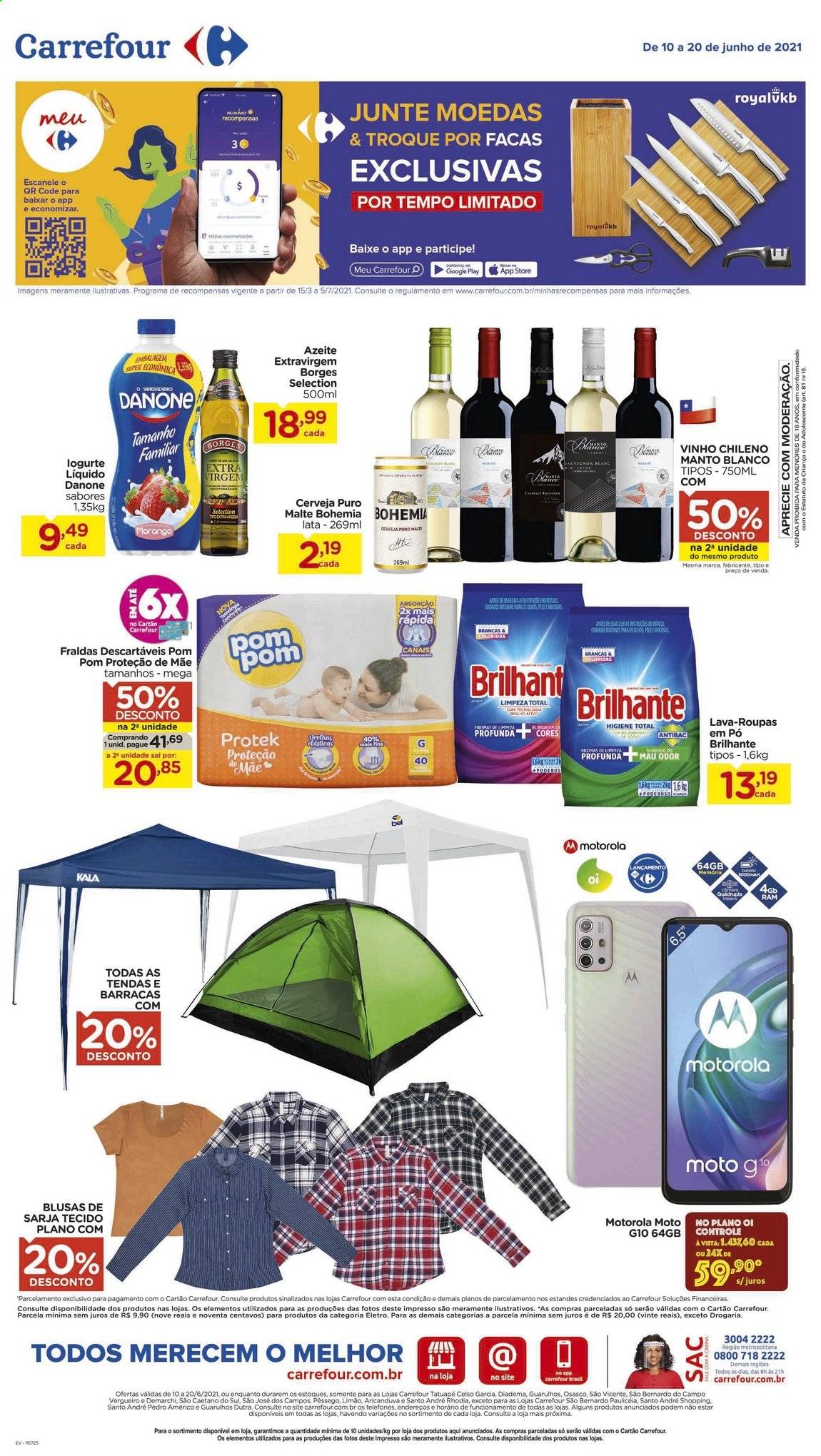 Folheto Carrefour Hiper - 10/06/2021 - 20/06/2021. Página 1