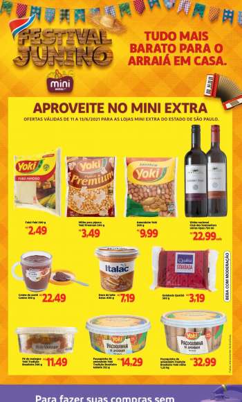 Folheto Mini Extra - 11.06.2021 - 13.06.2021.
