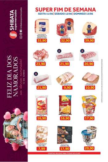 Folheto Shibata Supermercados - 11.06.2021 - 13.06.2021.