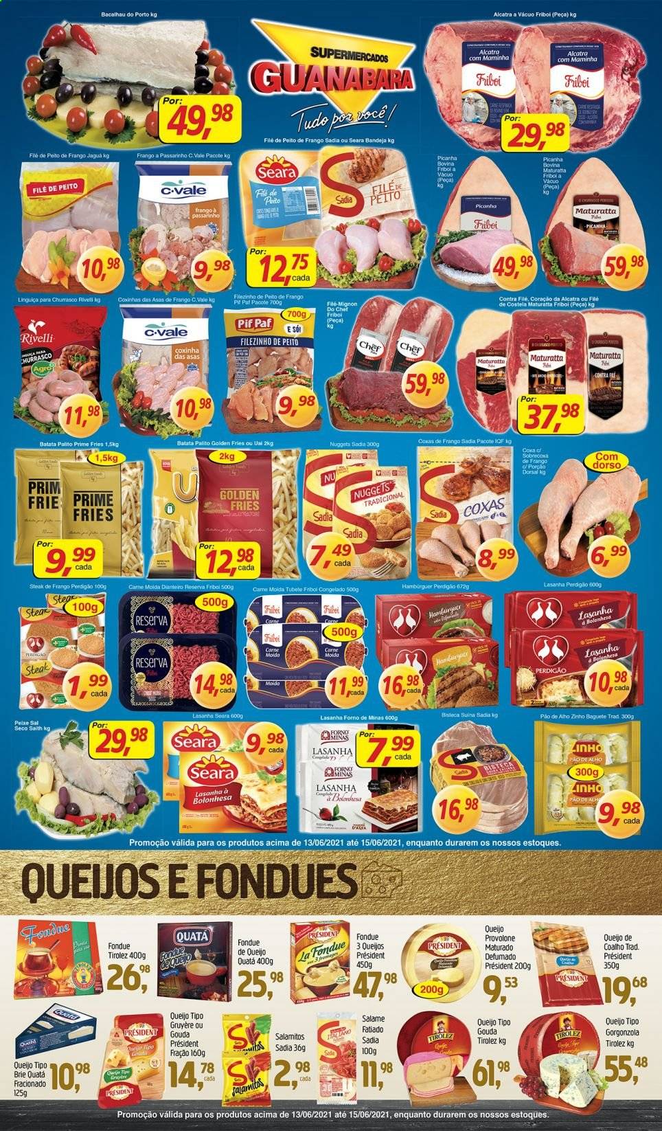 Folheto Supermercados Guanabara - 13/06/2021 - 15/06/2021. Página 8
