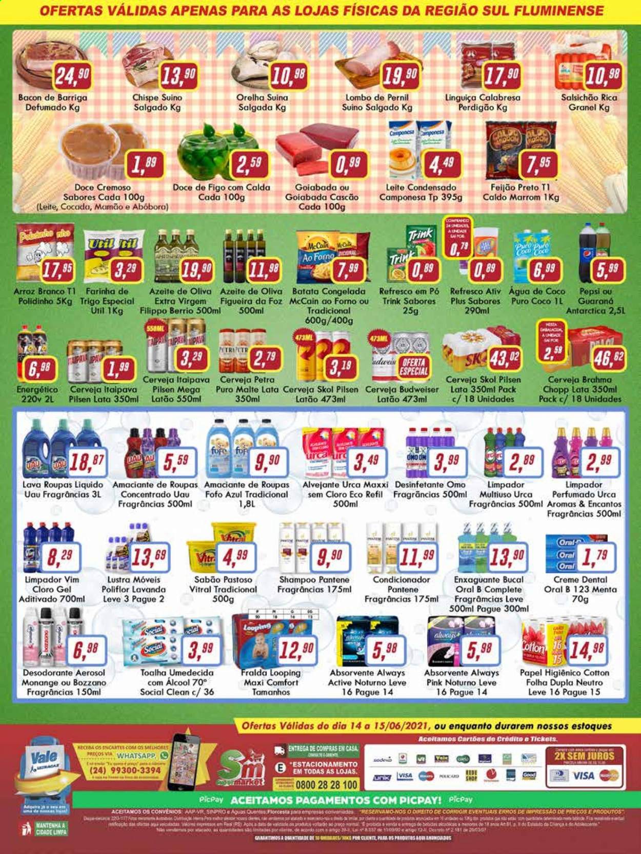 Folheto Rede Supermarket - 14/06/2021 - 15/06/2021. Página 2