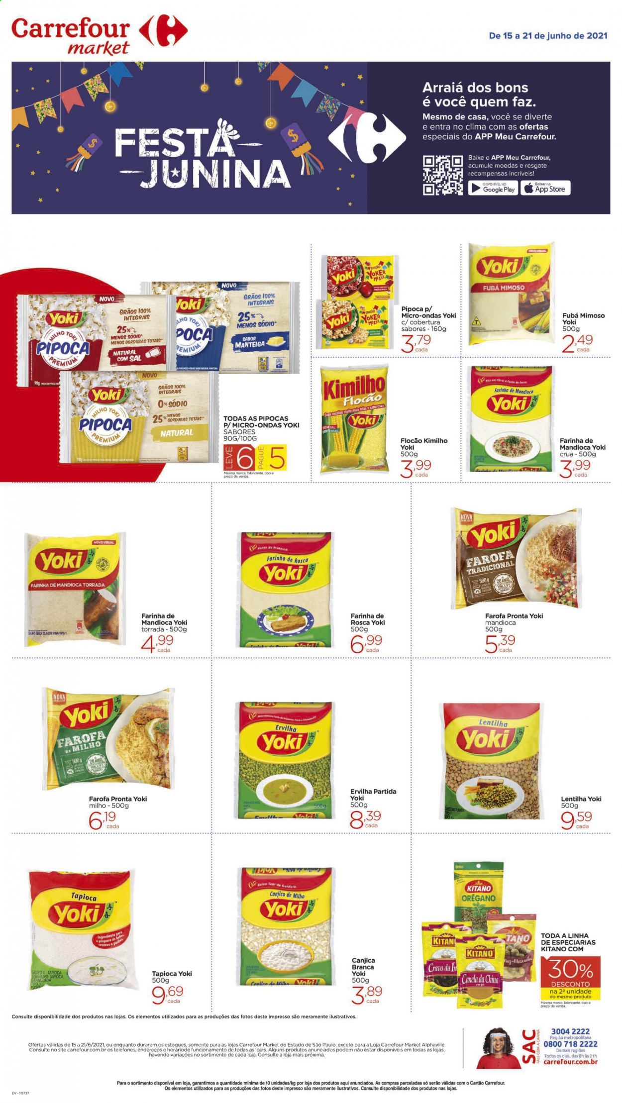 Folheto Carrefour Market - 15/06/2021 - 21/06/2021. Página 2