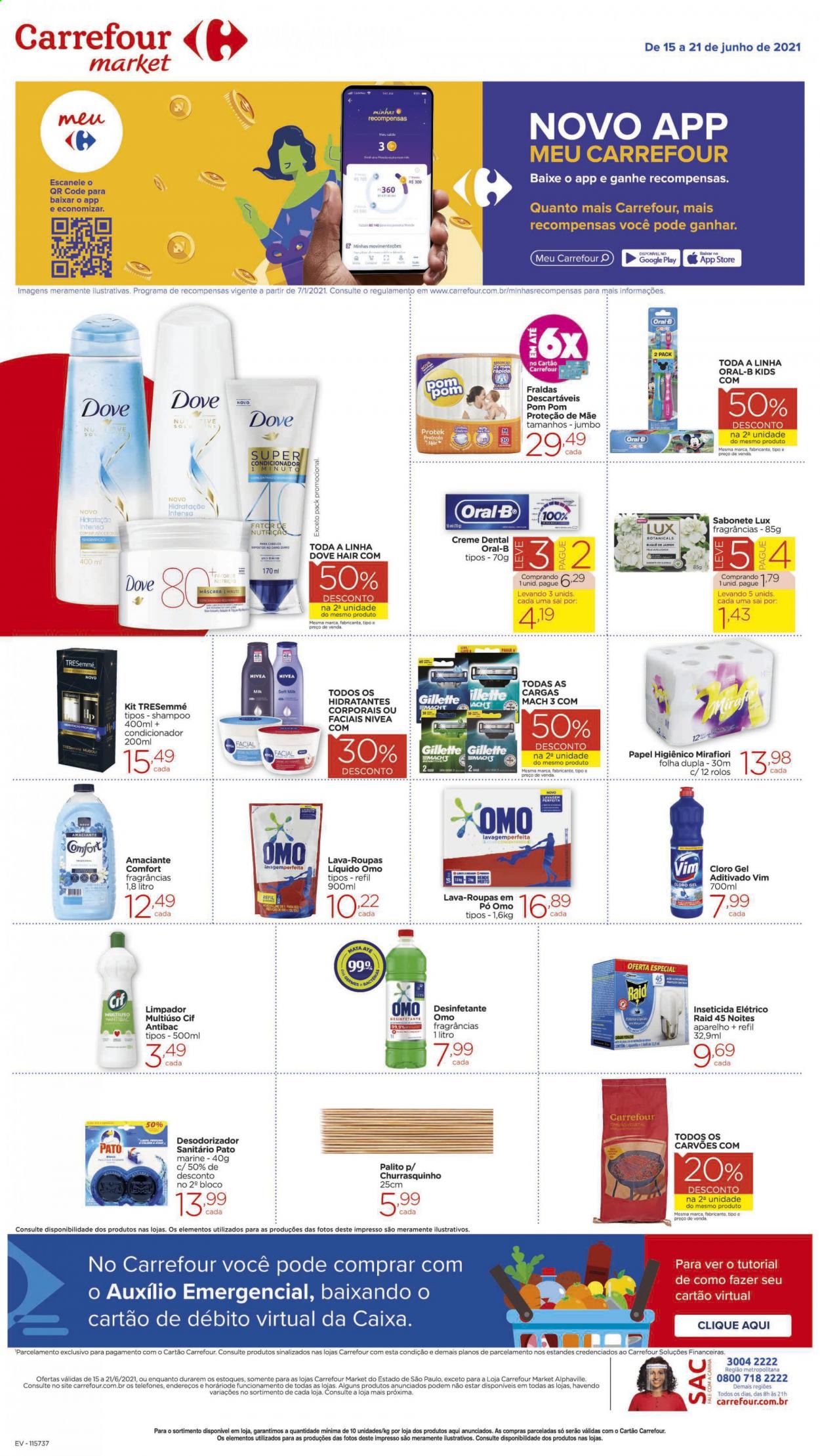 Folheto Carrefour Market - 15/06/2021 - 21/06/2021. Página 7