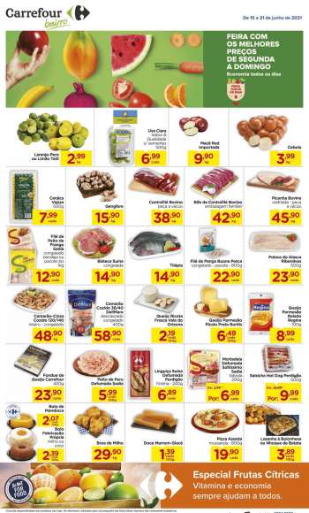 Folheto Carrefour Bairro - 15.06.2021 - 21.06.2021.