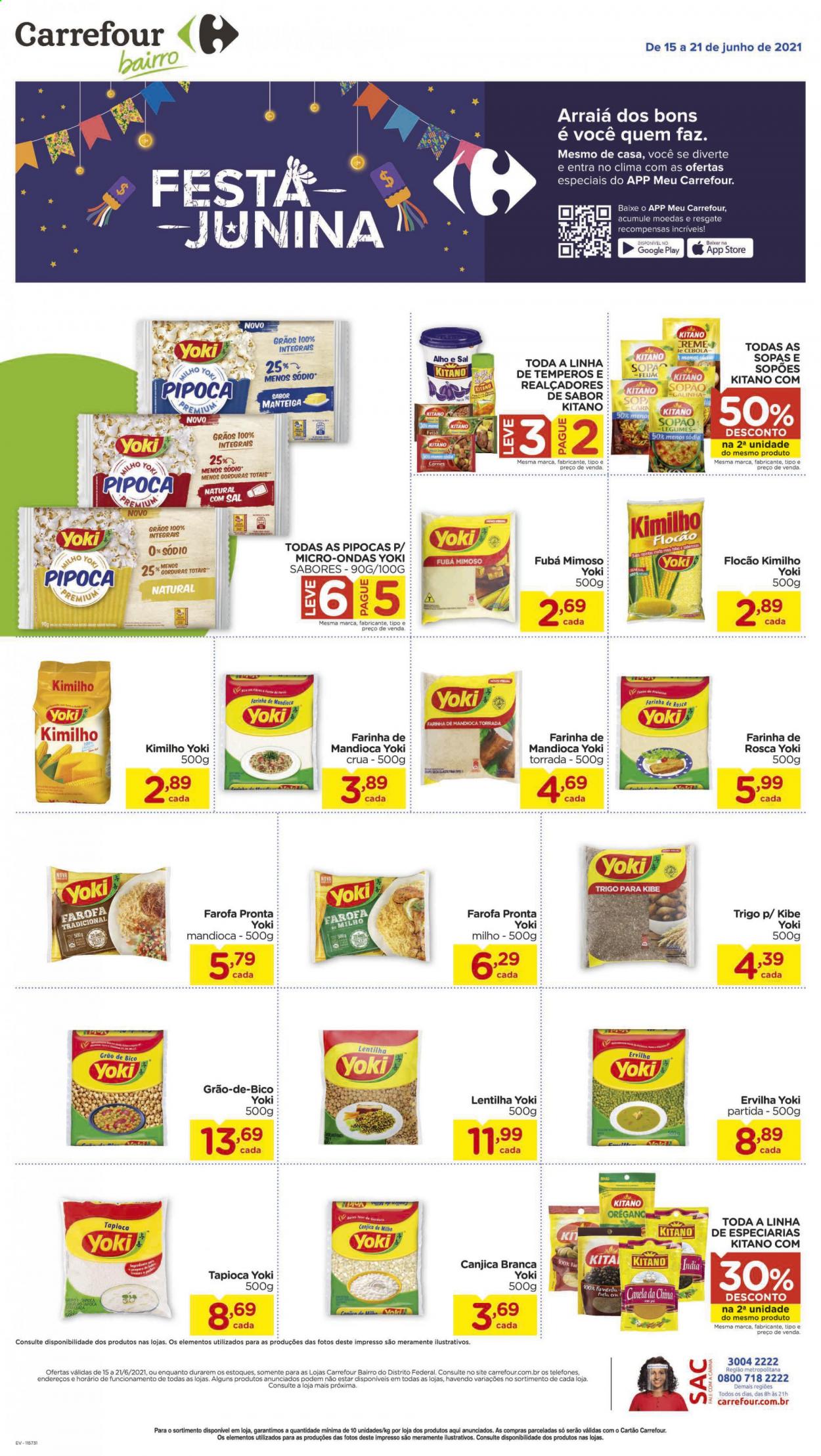 Folheto Carrefour Bairro - 15/06/2021 - 21/06/2021. Página 2