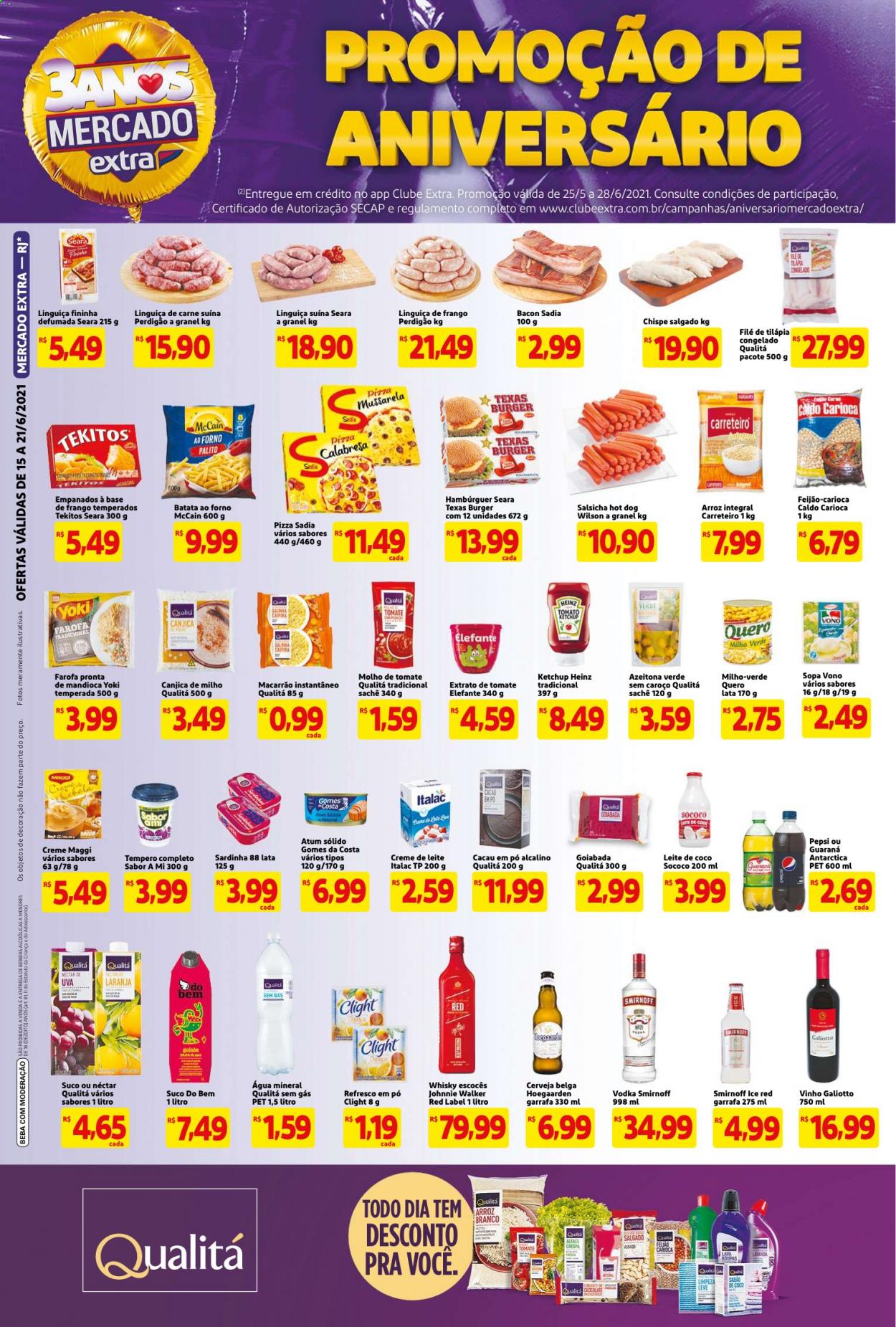 Folheto Mercado Extra - 15/06/2021 - 21/06/2021. Página 2
