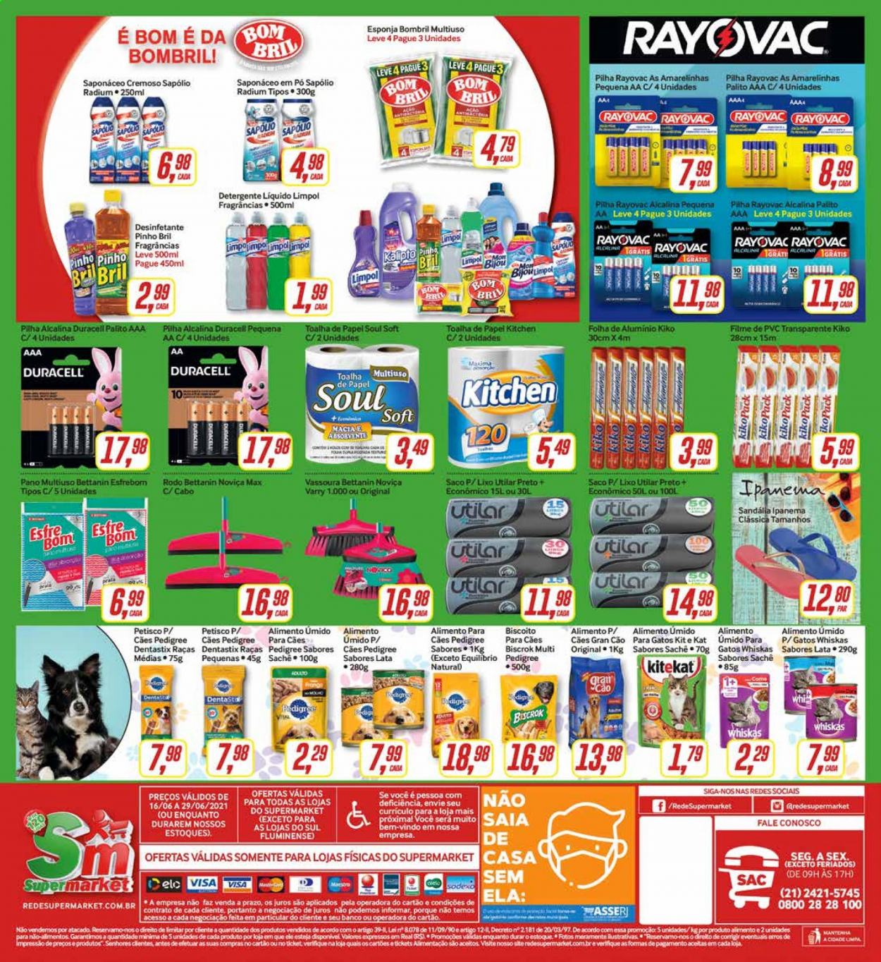 Folheto Rede Supermarket - 16/06/2021 - 29/06/2021. Página 16