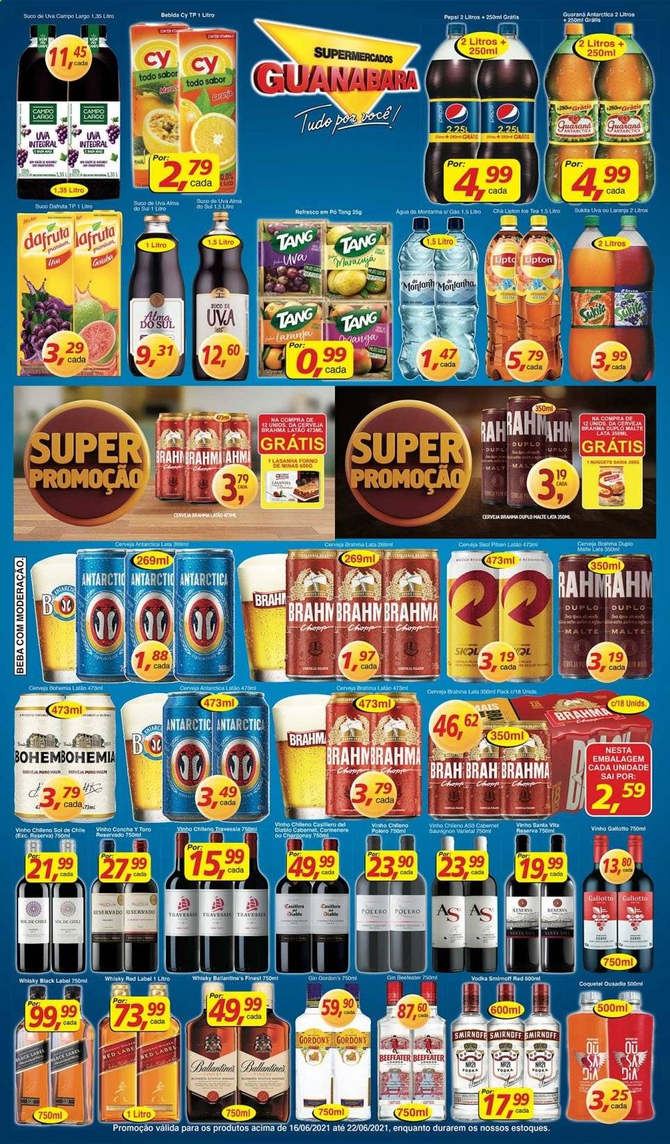 Folheto Supermercados Guanabara - 16/06/2021 - 22/06/2021. Página 9