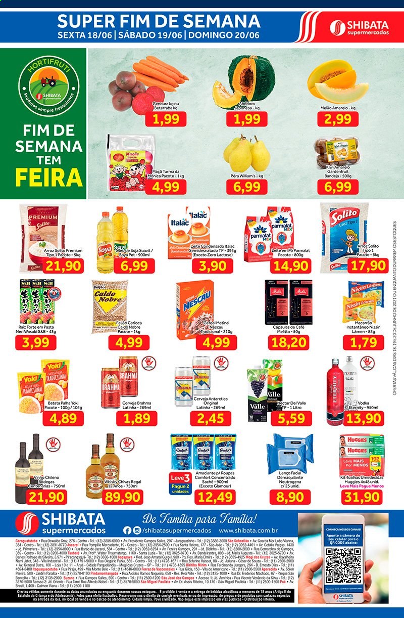 Folheto Shibata Supermercados - 18/06/2021 - 20/06/2021. Página 2