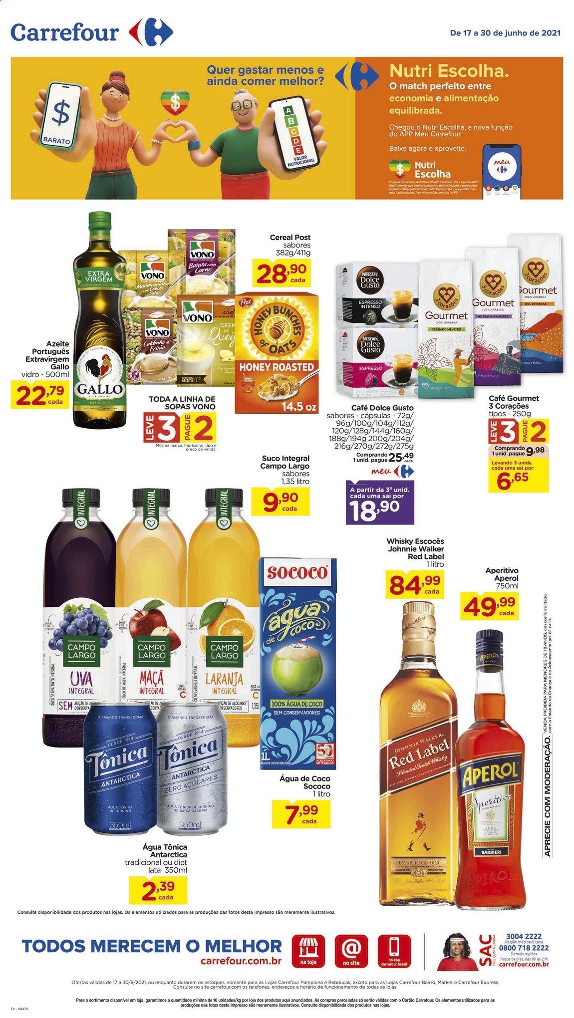 Folheto Carrefour Hiper - 17/06/2021 - 30/06/2021. Página 1