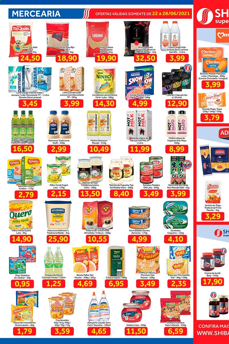 Folheto Shibata Supermercados - 22/06/2021 - 28/06/2021. Página 2