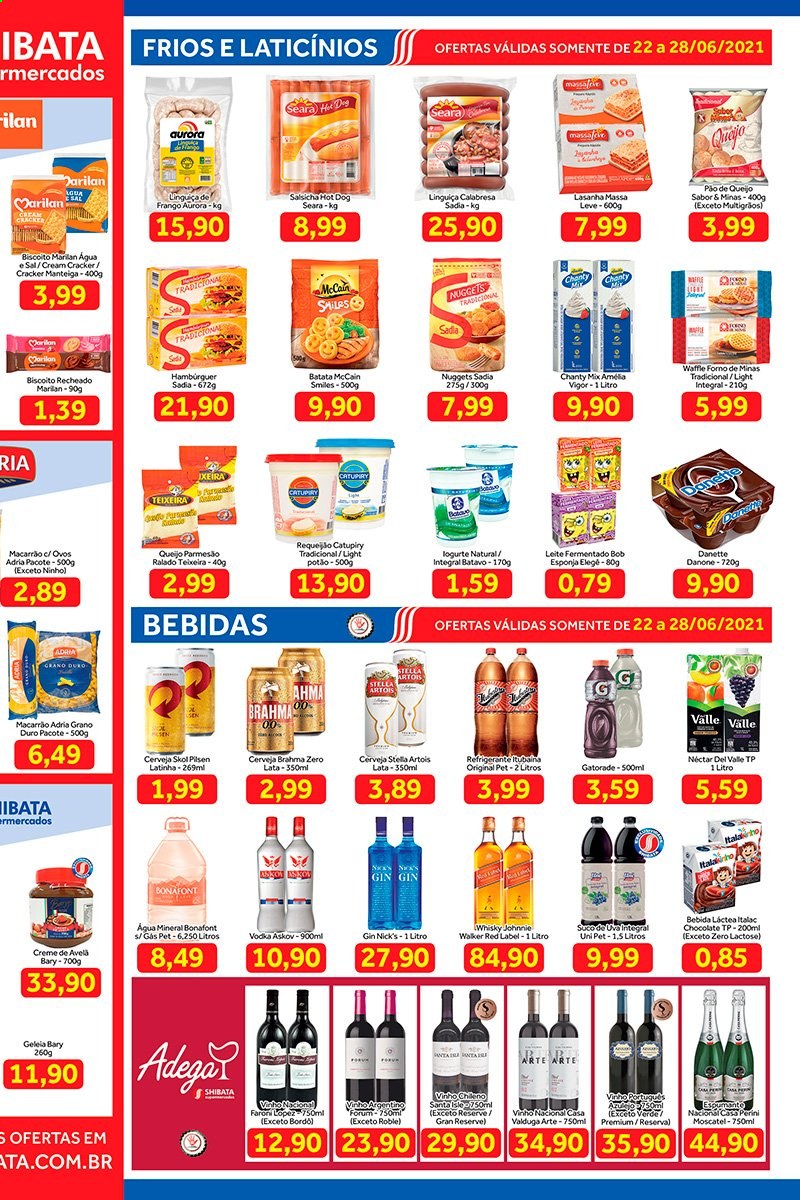 Folheto Shibata Supermercados - 22/06/2021 - 28/06/2021. Página 3