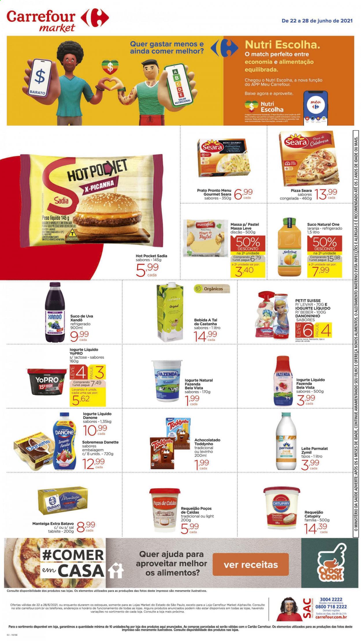 Folheto Carrefour Market - 22/06/2021 - 28/06/2021. Página 3