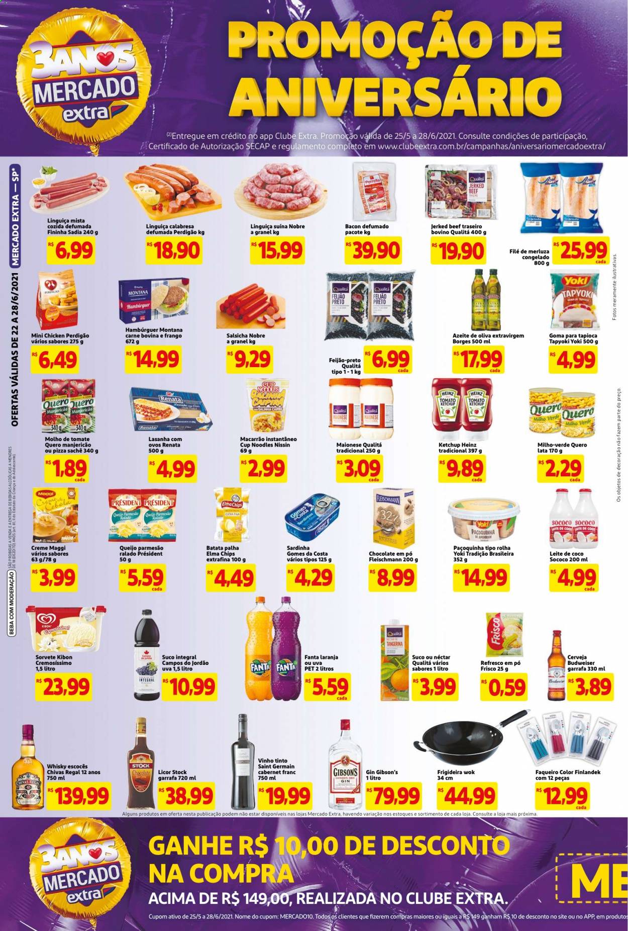 Folheto Mercado Extra - 22/06/2021 - 28/06/2021. Página 2