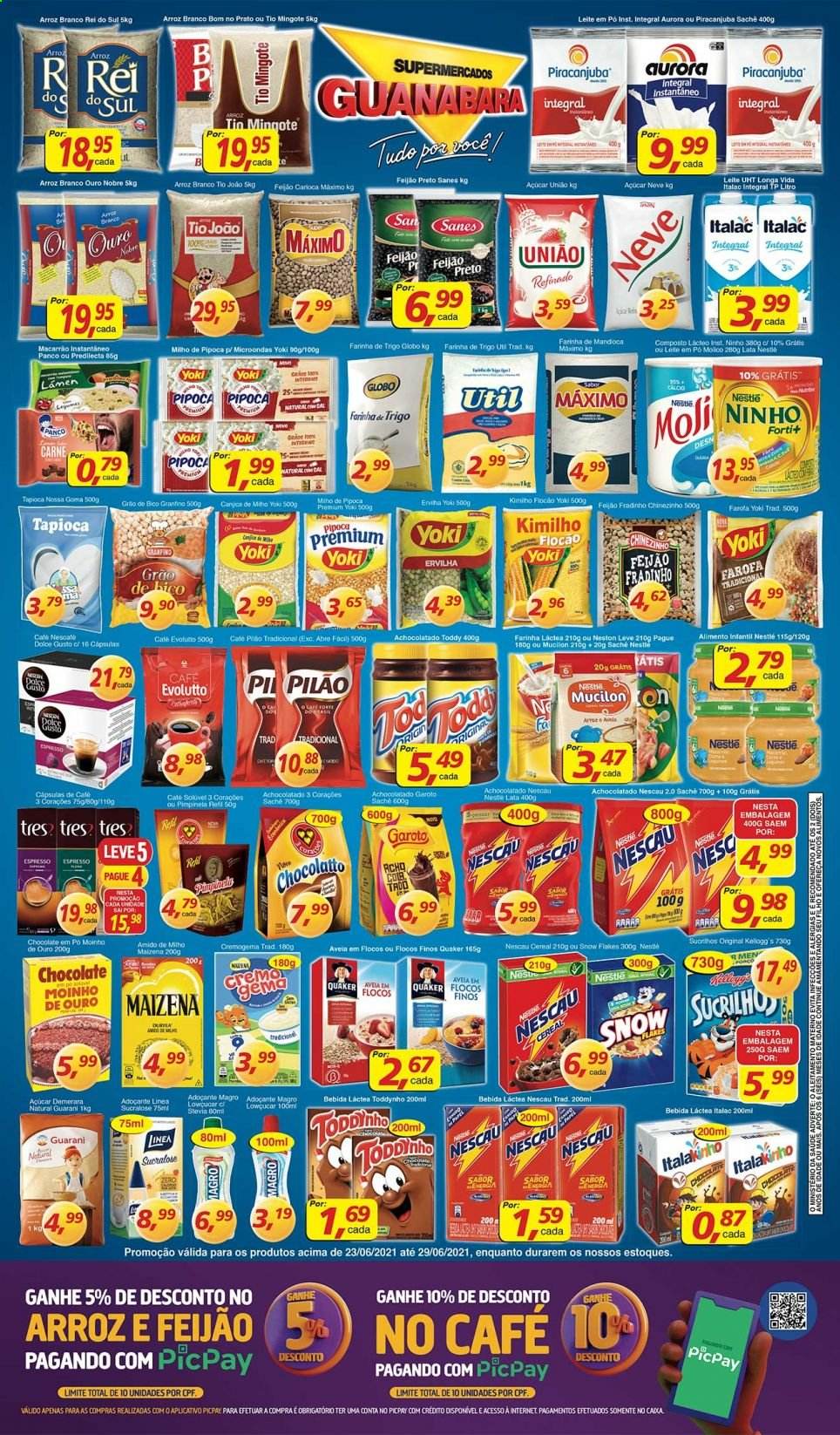 Folheto Supermercados Guanabara - 23/06/2021 - 29/06/2021. Página 6