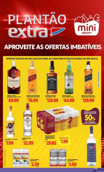 Folheto Mini Extra - 25.06.2021 - 25.06.2021.