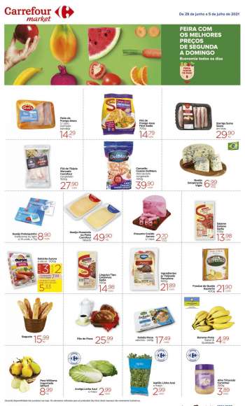 Folheto Carrefour Market - 29.06.2021 - 05.07.2021.