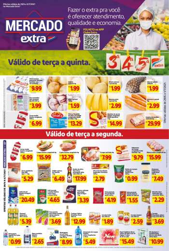 Folheto Mercado Extra - 29.06.2021 - 05.07.2021.