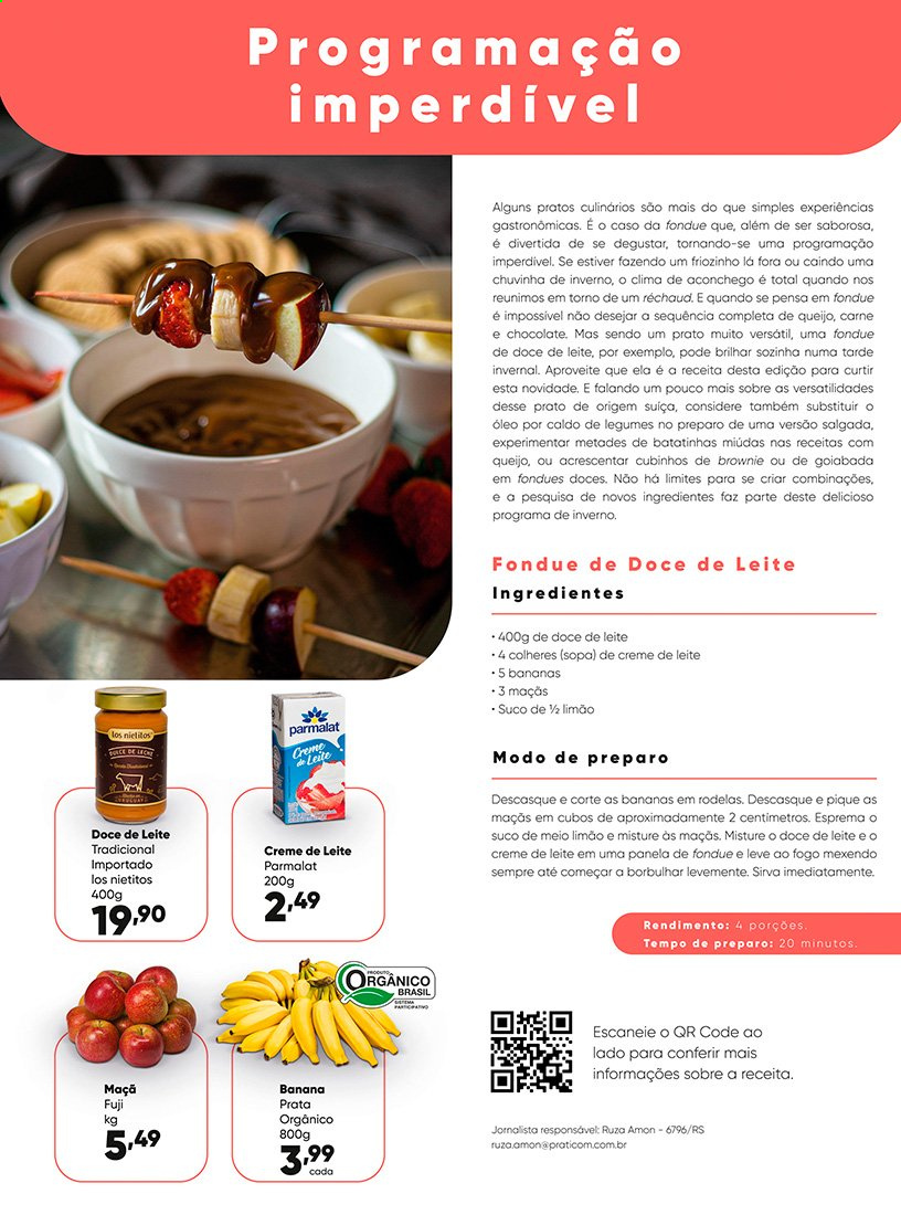thumbnail - Folheto Záffari - 29/06/2021 - 11/07/2021 - Produtos em promoção - banana, maçã, goiabada, sopa, caldo, doce de leite, panela. Página 2.