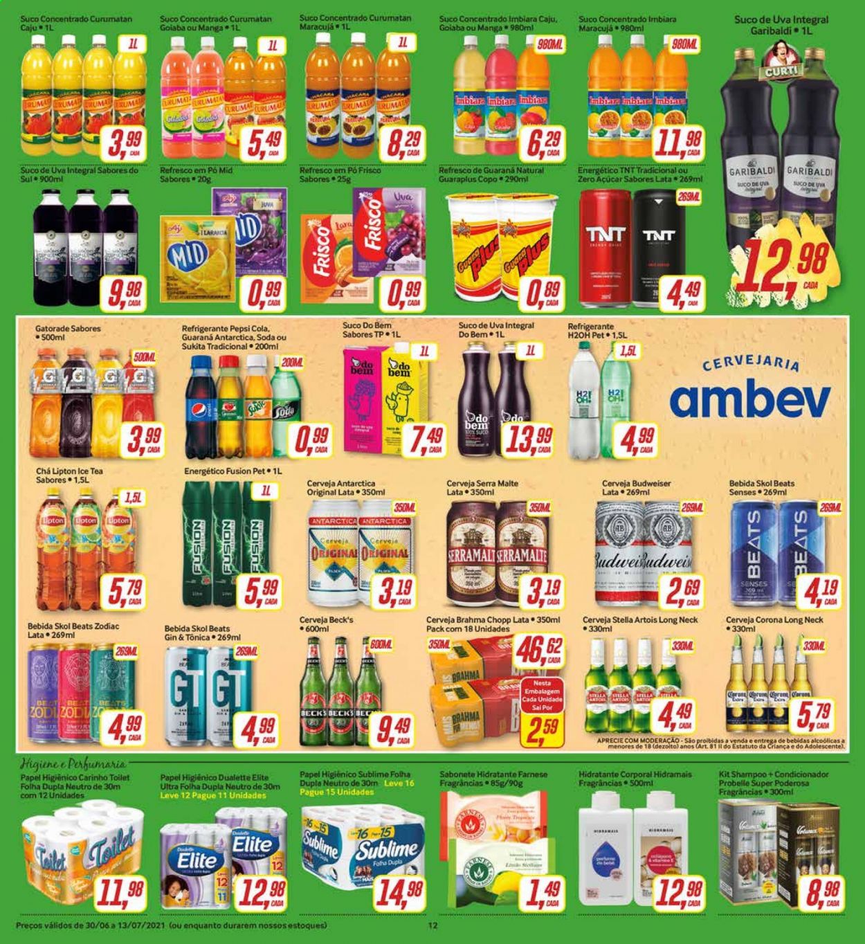 Folheto Rede Supermarket - 30/06/2021 - 13/07/2021. Página 12