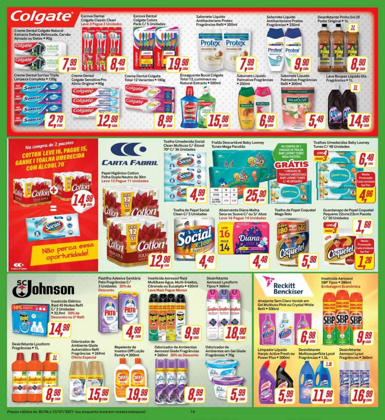 Folheto Rede Supermarket - 30/06/2021 - 13/07/2021. Página 14