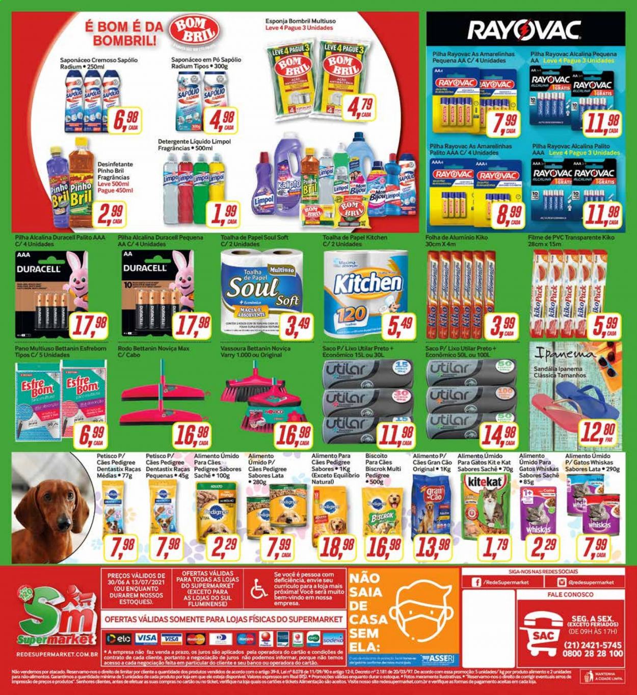 Folheto Rede Supermarket - 30/06/2021 - 13/07/2021. Página 16