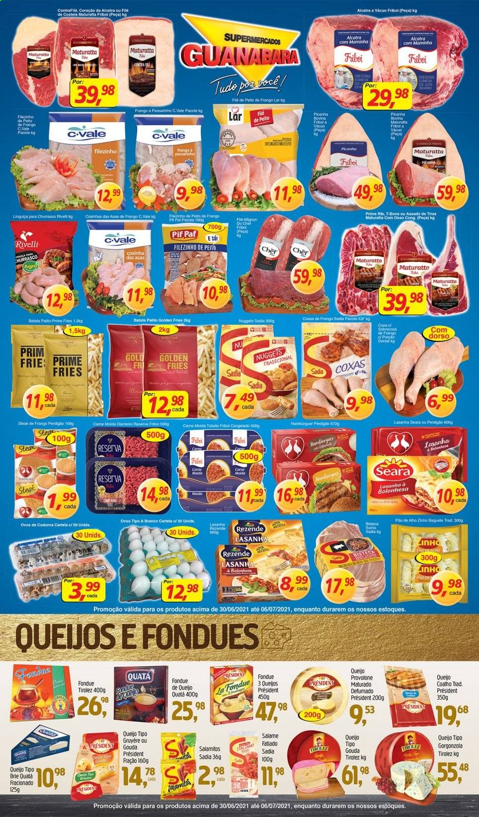 Folheto Supermercados Guanabara - 30/06/2021 - 06/07/2021. Página 4