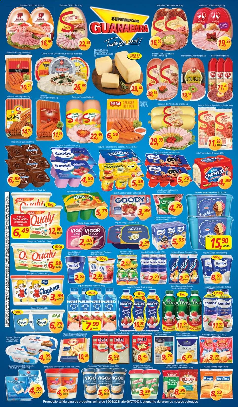 Folheto Supermercados Guanabara - 30/06/2021 - 06/07/2021. Página 6
