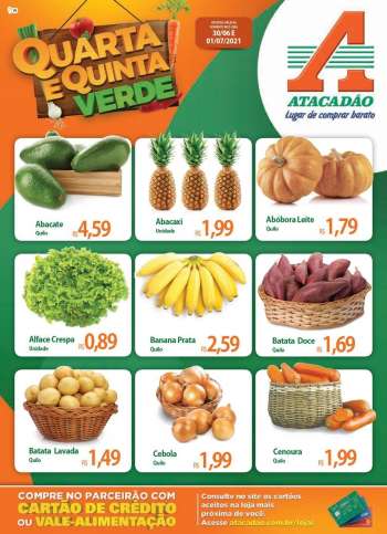Folheto Atacadão - 30.06.2021 - 01.07.2021.