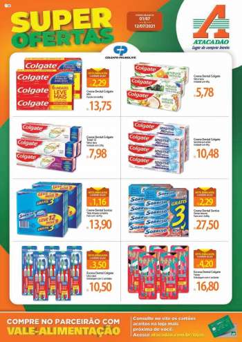 Folheto Atacadão - 01.07.2021 - 12.07.2021.