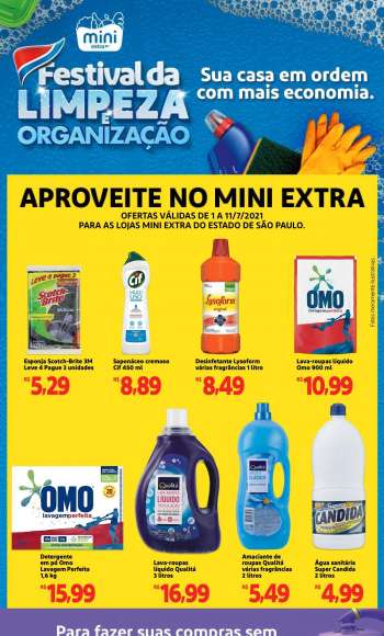 Folheto Mini Extra - 01.07.2021 - 11.07.2021.